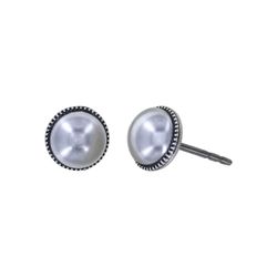 Konplott Stud earrings - Black Jack - silver/gray (0040)