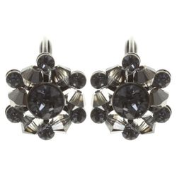 Konplott Earrings - Dutchess - black/gray (0040)