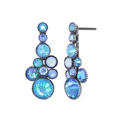 Konplott Earring - Water Cascade - blue (0040)
