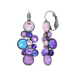 Konplott Earrings - Water Cascade - violet/pink/purple (0040)