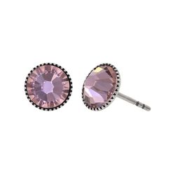 Konplott Earrings - Black Jack - pink (0040)