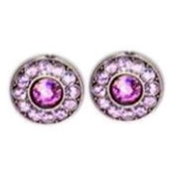 Konplott Stud earrings - Spell on You - pink/purple (0040)