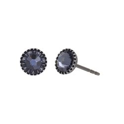 Konplott Stud earrings - Black Jack - gray (0040)