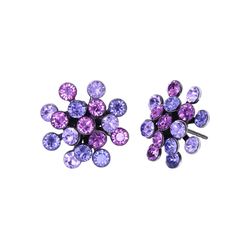 Konplott Stud earrings - Magic Fireball   - purple (0040)