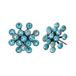 Konplott Earrings - Magic Fireball - blue (0040)