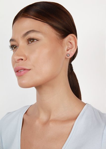 Konplott Stud earrings - Black Jack - silver/gray (0040)