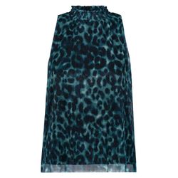 Zero Blouse top with leopard print - black/green (5890)