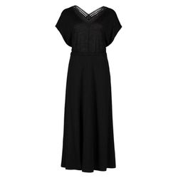 Zero Maxi dress with a cutout back - black (9105)