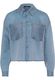 Zero Blouse with breast pockets - gray/blue (8891)