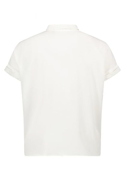 Cartoon Oversized blouse - white (1000)