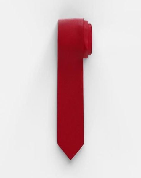 Olymp Krawatte Medium 6,5 Cm - rot (79)