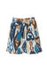 BSB Bedruckte Shorts mit Gürtel - braun/blau/beige (BLUE )