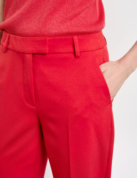 Taifun Elegante Hose Slim Fit - rot (06520)