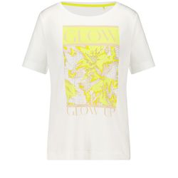 Gerry Weber Collection T-shirt with wording front print - beige/white (09145)