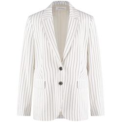 Gerry Weber Collection Fashionable pinstripe blazer - beige/white (09111)