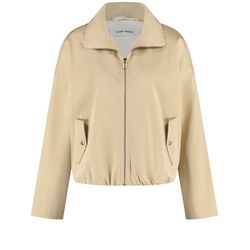Gerry Weber Collection Fashionable blouson with stretch comfort - beige/white (90550)