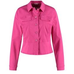 Gerry Weber Collection Jeansjacke mit Schößchen - pink (30926)