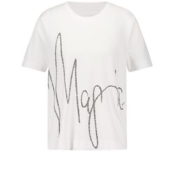 Gerry Weber Collection T-Shirt mit Print - beige/weiß (09094)