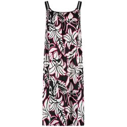 Gerry Weber Collection Floral gemustertes Plisseekleid - schwarz (01024)