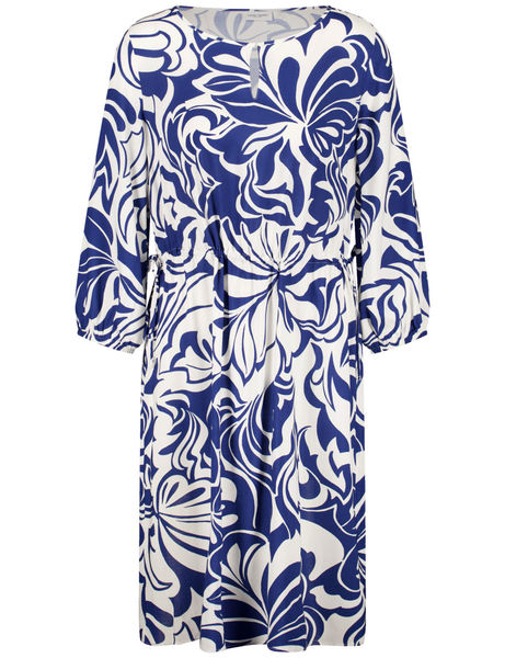 Gerry Weber Collection Dress with all-over pattern blue (08073) 38