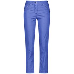 Gerry Weber Edition Hose mit Nieten - blau (80384)