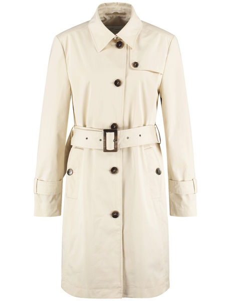 Gerry Weber Edition Trench coat beige/white (90014) 48