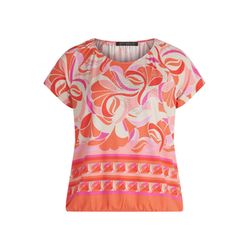 Betty Barclay Print shirt - red/orange (4826)