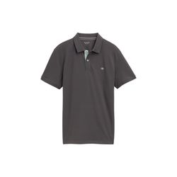 Tom Tailor Basic Poloshirt - grau (10307)