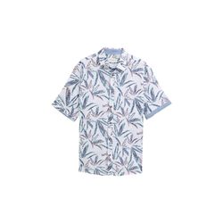Tom Tailor Hemd mit Palmen-Print - weiß (37153)