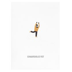 Räder Greeting card with winter motif - white (0)