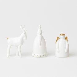 Räder Set de figurines de Noël - blanc/gold (0)