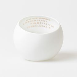 Räder Tealight holder Christmas (Ø8x8cm) - white (0)