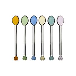 SEMA Design Cocktail spoon - green/orange (Multi)