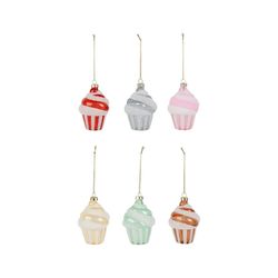 SEMA Design Christmas tree decoration - blue/cyan/gray/purple/red (00)