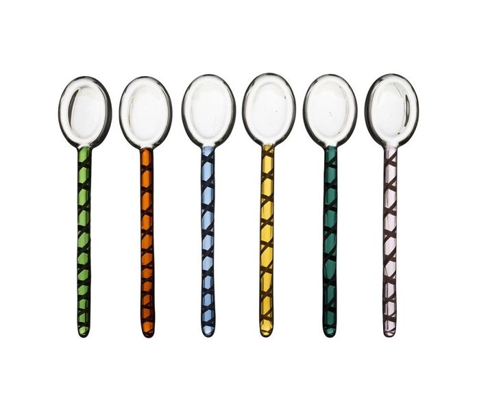 SEMA Design Cocktaillöffel - blau/gelb/grün/orange (Multi)