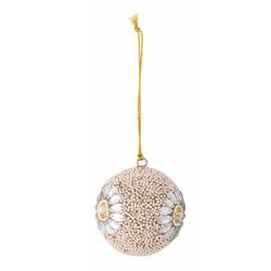 Bloomingville Christmas tree bauble - pink (2)