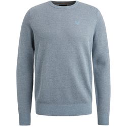 PME Legend Pullover mit Struktur - blau (Blue)