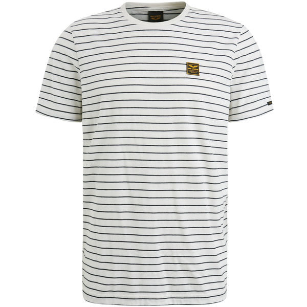 PME Legend T-Shirt mit Streifenmuster - beige (Beige)