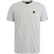 PME Legend T-Shirt mit Streifenmuster - beige (Beige)