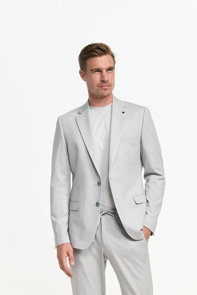 Zuitable Jersey Sakko - Dinick - grau (310)
