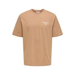 Only & Sons T-Shirt - Onsrylan - beige/braun (300355003)