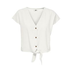 JDY Bluse aus Leinen - Jdysay  - weiß (186518)