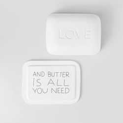 Räder Butter dish (14,5x11x5,5cm) - white (0)