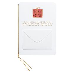 Räder Christmas card with envelope - white (0)