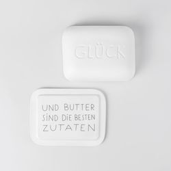 Räder Butter dish (14,5x11x5,5cm) - white (0)