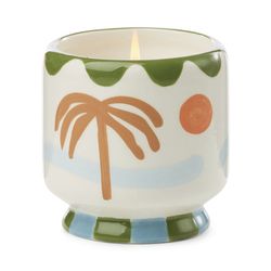 Paddywax Bougie - Palm Tree - beige/bleu/vert (00)
