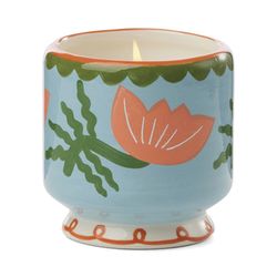 Paddywax Bougie - Flower   - bleu/vert (00)