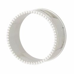 Bloomingville Ronds de serviette (Lot de 4 - Ø5cm) - silver (00)