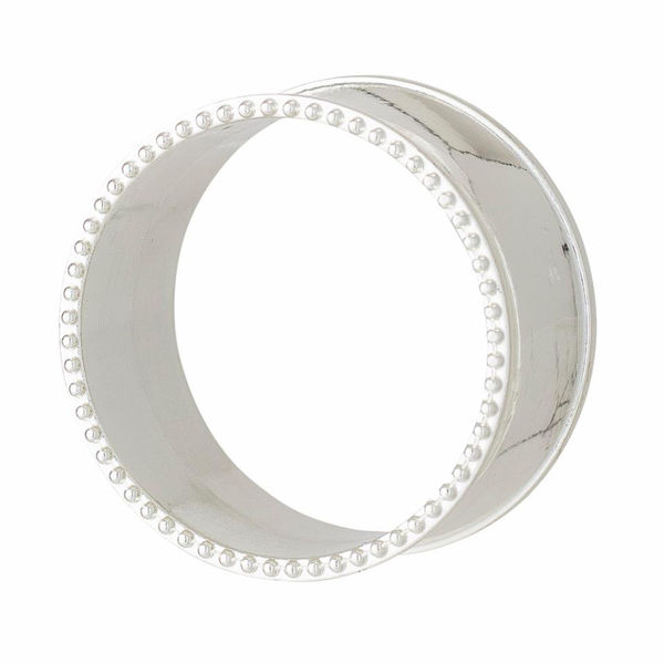 Bloomingville Serviettenringe (4er Set - Ø5cm) - silver (00)