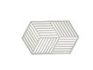 Zone Denmark Untersetzer 24x14 cm - grau (warm grey)
